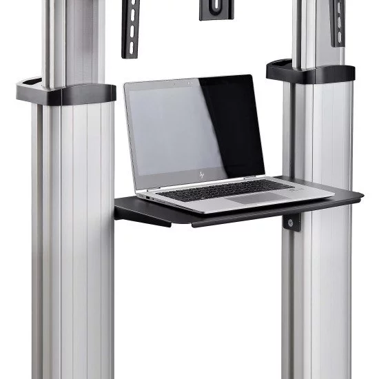 StarTech.com Support TV à Roulettes pour Écrans Plats de 60 à 100 pouces jusqu'à 100 kg, Réglage en Hauteur par Manivelle, Support/Chariot Télé Mobile StarTech.com Support TV à Roulettes pour Écrans Plats de 60 à 100 pouces jusqu'à 100 kg, Réglage en Hauteur par Manivelle, Support/Chariot Télé Mobile