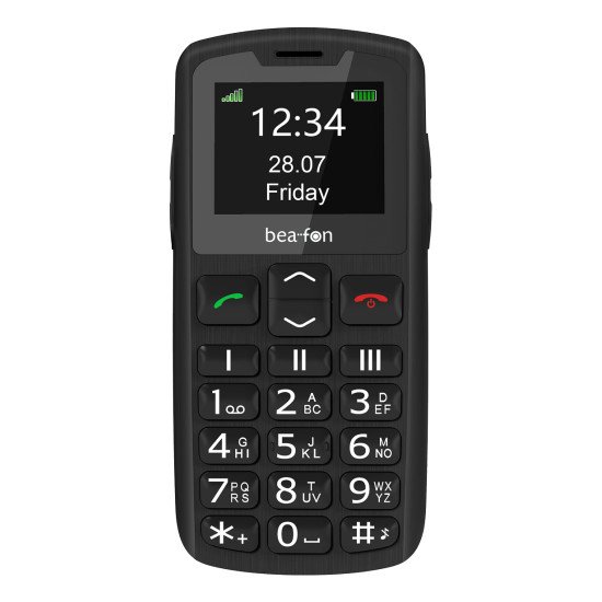Beafon SL230 LTE (4G) 4,57 cm (1.8") Noir Téléphone numérique Beafon SL230 LTE (4G) 4,57 cm (1.8") Noir Téléphone numérique