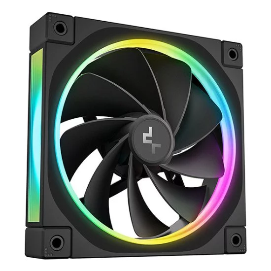 DeepCool FL12R-3 IN 1 Boitier PC Ventilateur 12 cm Noir 3 pièce(s) DeepCool FL12R-3 IN 1 Boitier PC Ventilateur 12 cm Noir 3 pièce(s)