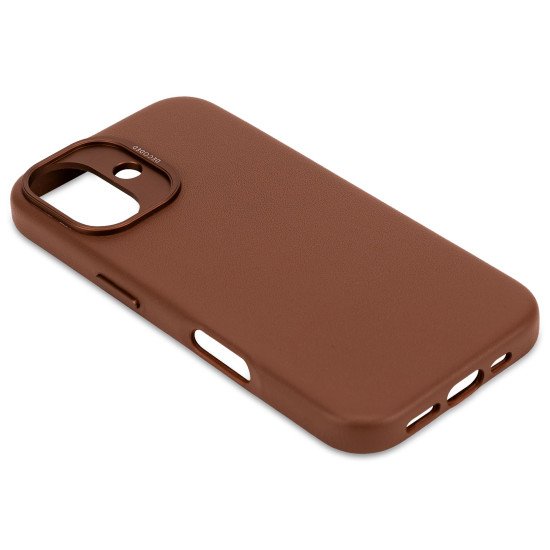 Decoded Leather Case coque de protection pour téléphones portables 15,5 cm (6.1") Housse Marron