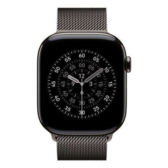 Apple MGJ64ZM/A accessoire intelligent à porter sur soi Bande Couleur ardoise Acier inoxydable Apple MGJ64ZM/A accessoire intelligent à porter sur soi Bande Couleur ardoise Acier inoxydable