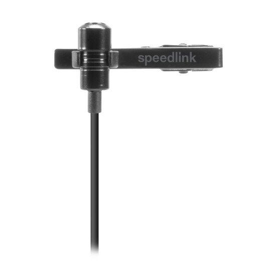 SPEEDLINK SPES Noir Microphone à clipser