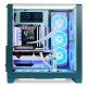 Thermaltake View 390 Air Midi Tower Bleu