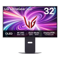 LG 32GS95UV-B écran PC 81,3 cm (32") 3840 x 2160 pixels 4K Ultra HD OLED Noir LG 32GS95UV-B écran PC 81,3 cm (32") 3840 x 2160 pixels 4K Ultra HD OLED Noir