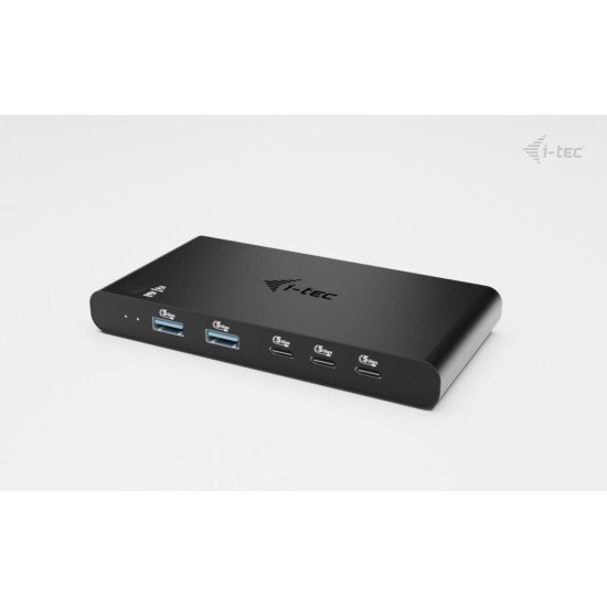 i-tec KVM Docking Station HDMI for 2 hosts, Power Delivery 2x 100W