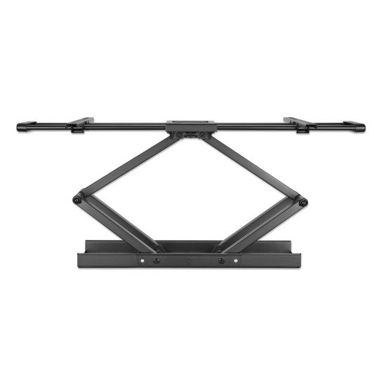 Manhattan Support mural pour TV/moniteurs (Bras articulé), écrans 37" à 120", Compatibilité VESA : de 200x200 à 900x600 mm (vérifiez les dimensions des quatre trous de fixation à l'arrière), charge max. 120 kg, noir