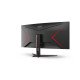 AOC G2 CU34G2XE/BK écran PC 86,4 cm (34") 3440 x 1440 pixels Noir, Rouge