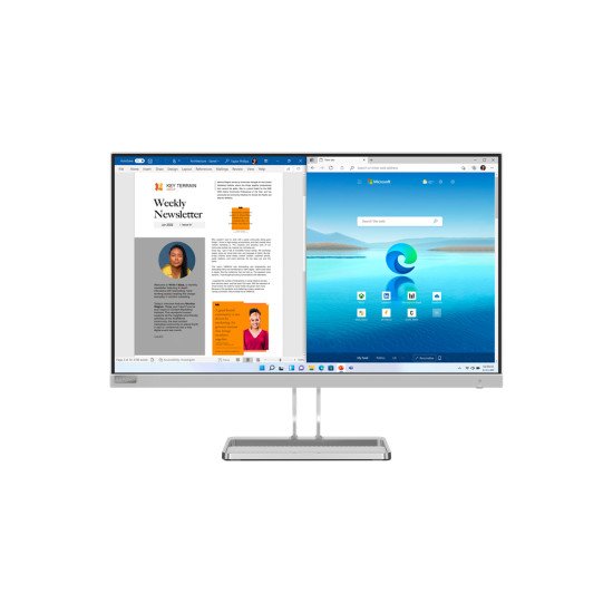 Lenovo L27i-40 LED display 68,6 cm (27") 1920 x 1080 pixels Full HD Gris