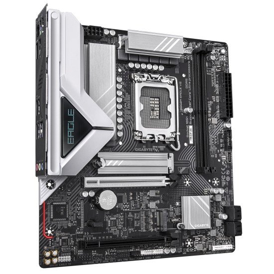 GIGABYTE B860M EAGLE V2 Carte mère - Processeurs Intel Core Ultra Series, VRM 6+1+2 phases, jusqu'à 9066 MHz DDR5, 1x M.2 PCIe 5.0 + 1x M.2 PCIe 4.0, LAN 2.5 GbE, USB 3.2 Gen 1 GIGABYTE B860M EAGLE V2 Carte mère - Processeurs Intel Core Ultra Series, VRM 6+1+2 phases, jusqu'à 9066 MHz DDR5, 1x M.2 PCIe 5.0 + 1x M.2 PCIe 4.0, LAN 2.5 GbE, USB 3.2 Gen 1