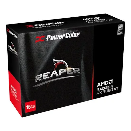 Powercolor Rv6p PowerColor Reaper AMD Radeon RX 9060 XT 16GB GDDR6 16 Go RX9060XT 16G-A ...