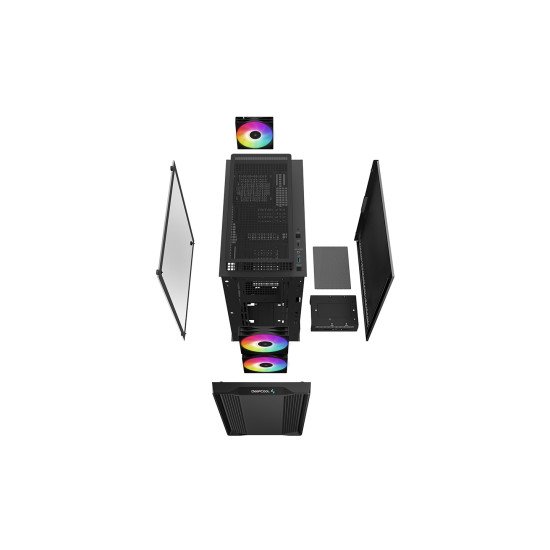 DeepCool CC360 ARGB Mini Tower Noir
