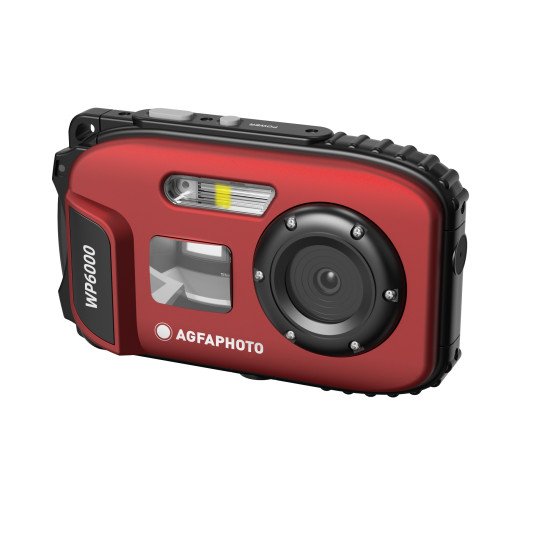 AgfaPhoto Realishot WP6000RD appareil photo numérique 1/4" Appareil-photo compact 18 MP CMOS Rouge