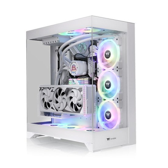 Thermaltake CTE E550 TG Midi Tower Blanc Thermaltake CTE E550 TG Midi Tower Blanc