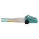 Tripp Lite N820X-02M-OM4 câble InfiniBand et à fibres optiques 2 m LC OFNR Couleur aqua