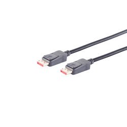 S/CONN maximum connectivity 10-76015 câble DisplayPort 0,5 m Noir