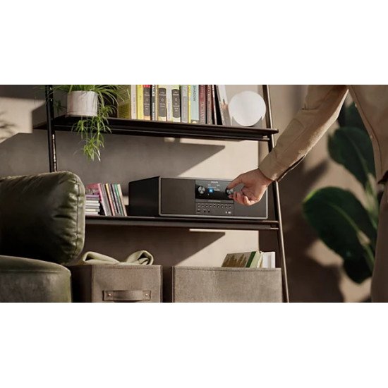Philips TAM6805M2/10 ensemble audio pour la maison Système micro audio domestique 50 W Noir