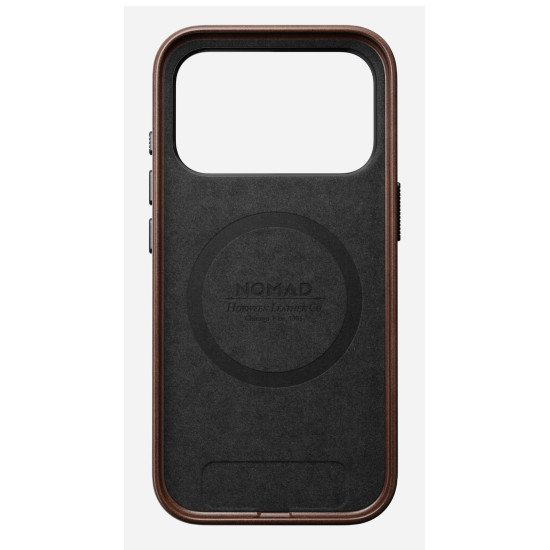 Nomad Traditional Leather Case coque de protection pour téléphones portables 16 cm (6.3") Housse Marron