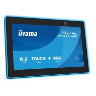 iiyama TW1625LASC-B3PNR Écran d'affichage dynamique Écran plat interactif 39,6 cm (15.6") LED Wifi 450 cd/m² Full HD Noir Écran tactile Intégré dans le processeur Android 24/7