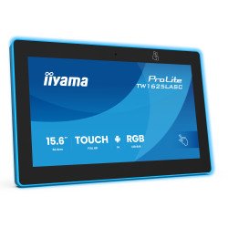 iiyama TW1625LASC-B3PNR Écran d'affichage dynamique Écran plat interactif 39,6 cm (15.6") LED Wifi 450 cd/m² Full HD Noir Écran tactile Intégré dans le processeur Android 24/7