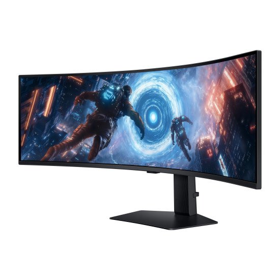 Samsung G91F écran PC 124,5 cm (49") 5120 x 1440 pixels Dual QHD LCD Noir Samsung G91F écran PC 124,5 cm (49") 5120 x 1440 pixels Dual QHD LCD Noir