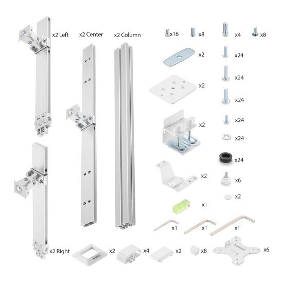 StarTech.com 6-MONITOR-ARM-A support d'écran plat pour bureau 81,3 cm (32") Blanc StarTech.com 6-MONITOR-ARM-A support d'écran plat pour bureau 81,3 cm (32") Blanc