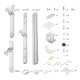 StarTech.com 6-MONITOR-ARM-A support d'écran plat pour bureau 81,3 cm (32") Blanc StarTech.com 6-MONITOR-ARM-A support d'écran plat pour bureau 81,3 cm (32") Blanc