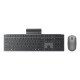 Lenovo 700 Modern clavier Souris incluse Bureau RF sans fil + Bluetooth Anglais américain Gris