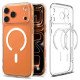 Spigen Ultra Hybrid (MagFit) coque de protection pour téléphones portables 16 cm (6.3") Housse Transparent, Blanc