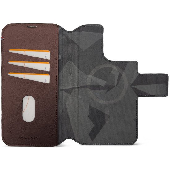 Decoded Leather Modu Wallet coque de protection pour téléphones portables 17 cm (6.68") Étui avec portefeuille Marron