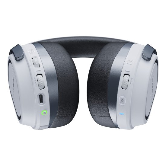 Turtle Beach Casque gaming amplifié multiplateforme sans fil Stealth 700 pour PS5, PS4, PC et mobile - Haut-parleurs 60 mm, microphone avec isolation acoustique par l'IA, Bluetooth, autonomie 80 heures, deux émetteurs - Blanc Turtle Beach Casque gaming amplifié multiplateforme sans fil Stealth 700 pour PS5, PS4, PC et mobile - Haut-parleurs 60 mm, microphone avec isolation acoustique par l'IA, Bluetooth, autonomie 80 heures, deux émetteurs - Blanc