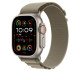 Apple MT5T3ZM/A accessoire intelligent à porter sur soi Bande Olive Polyester recyclé, Spandex, Titane