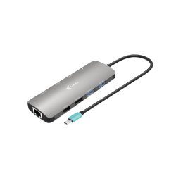 i-tec USB-C Metal Nano 2x Display Docking Station + Power Delivery 100 W i-tec USB-C Metal Nano 2x Display Docking Station + Power Delivery 100 W