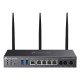 TP-Link Omada AX3000 routeur sans fil Gigabit Ethernet Bi-bande (2,4 GHz / 5 GHz) Noir TP-Link Omada AX3000 routeur sans fil Gigabit Ethernet Bi-bande (2,4 GHz / 5 GHz) Noir