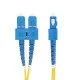 StarTech.com Câble Fibre Optique de 5m Duplex Monomode SC à SC (UPC) OS2, 9/125µm, 40G/100G, Cordon Fibre Optique, Insensible à la Courbure, Faible Perte d'Insertion, Cordon Patch Fibre LSZH StarTech.com Câble Fibre Optique de 5m Duplex Monomode SC à SC (UPC) OS2, 9/125µm, 40G/100G, Cordon Fibre Optique, Insensible à la Courbure, Faible Perte d'Insertion, Cordon Patch Fibre LSZH