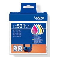 Brother LC521VAL Cartouche d'encre originale de - multipack