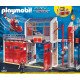 Playmobil City Action Caserne de pompiers avec hélicoptère