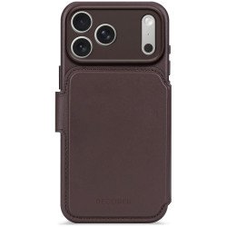 Decoded D26IPO17PDW5CN coque de protection pour téléphones portables 16 cm (6.3") Étui avec portefeuille Marron