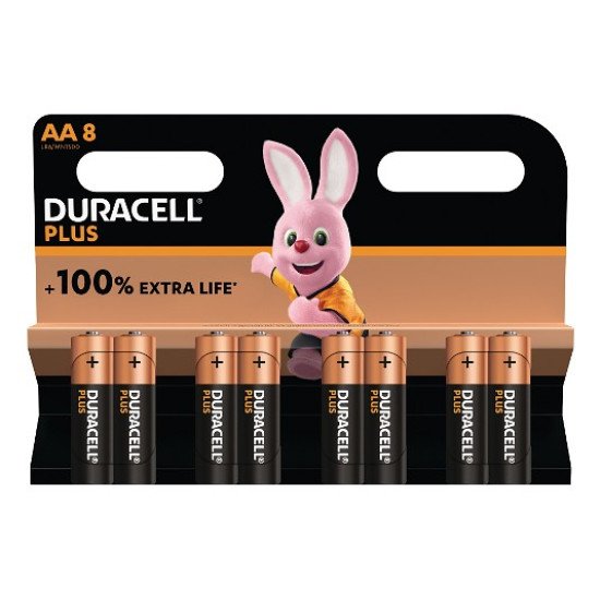 Duracell Plus Batterie à usage unique AA Alcaline Duracell Plus Batterie à usage unique AA Alcaline