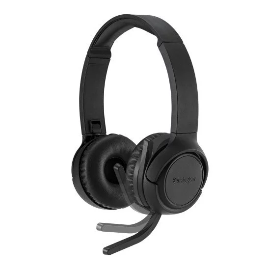 Kensington Casque USB-C Avec Micro Hi-Fi - Son Premium, Anti-Bruit, Confort Toute La Journée - Bureau, Gaming, Windows, Android - K97457WW