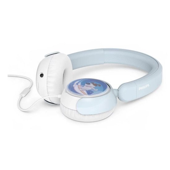Philips TAK2000BL/00 casque Avec fil Arceau Appel/Musique/TV Bleu