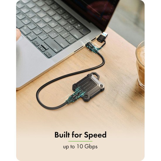 ICY BOX IB-1601MP-CU31 Boîtier de disques de stockage Enceinte ssd Noir M.2