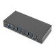 Digitus Hub USB 3.0, 7 ports, Industriel