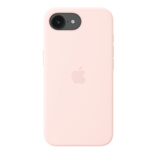 Apple Coque en silicone avec MagSafe pour iPhone 17e - Rose pastel