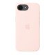 Apple Coque en silicone avec MagSafe pour iPhone 17e - Rose pastel