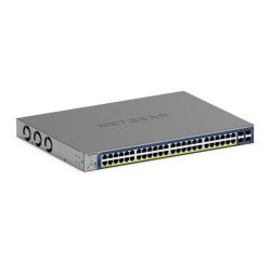 NETGEAR GS752TXP Géré L2/L3/L4 10G Ethernet (100/1000/10000) Connexion Ethernet POE Noir NETGEAR GS752TXP Géré L2/L3/L4 10G Ethernet (100/1000/10000) Connexion Ethernet POE Noir