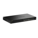 NETGEAR GS324TPv2 Géré L2/L3 Gigabit Ethernet (10/100/1000) Connexion Ethernet POE 1U Noir