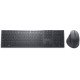 DELL KM900 clavier Souris incluse RF sans fil + Bluetooth QWERTZ Allemand Graphite