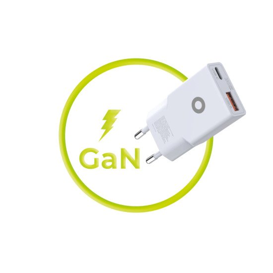 Mobile Origin MO-GAN30W-MO16 chargeur d'appareils mobiles Universel Blanc USB Charge rapide Intérieure