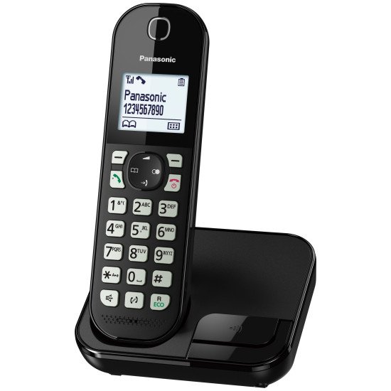 Panasonic KX-TGC450GB téléphone Téléphone DECT Identification de l'appelant Noir