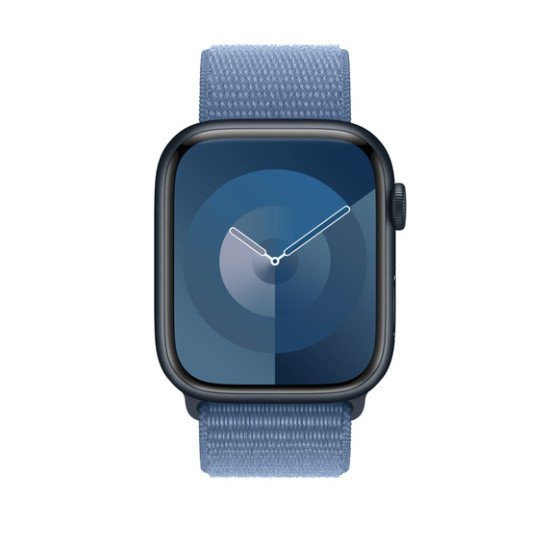 Apple MT5H3ZM/A accessoire intelligent à porter sur soi Bande Bleu Nylon, Polyester recyclé, Spandex